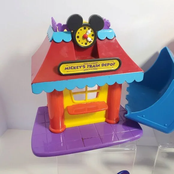 Mickey Mouse Clubhouse Figures Vehicles Train Depot Tractor Lot Tested - Picture 2 of 16